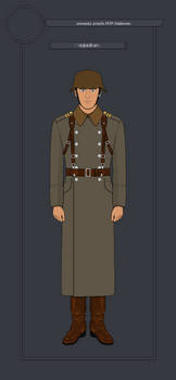 seargent 1936-1949 winter uniform