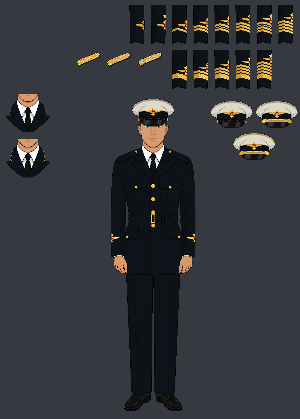 Airforce Uniform And Ranks by hamzahaili2005 on DeviantArt