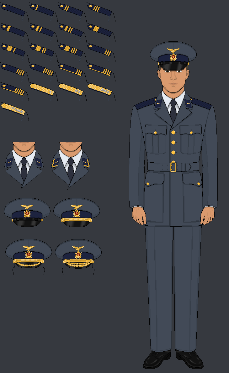 Military Ranks Deviantart Airforce Uniform And Ranks 02 by hamzahaili2005 on DeviantArt