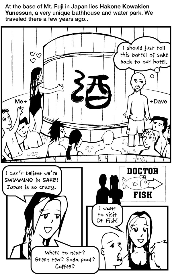 Swimming in Sake - Page 1