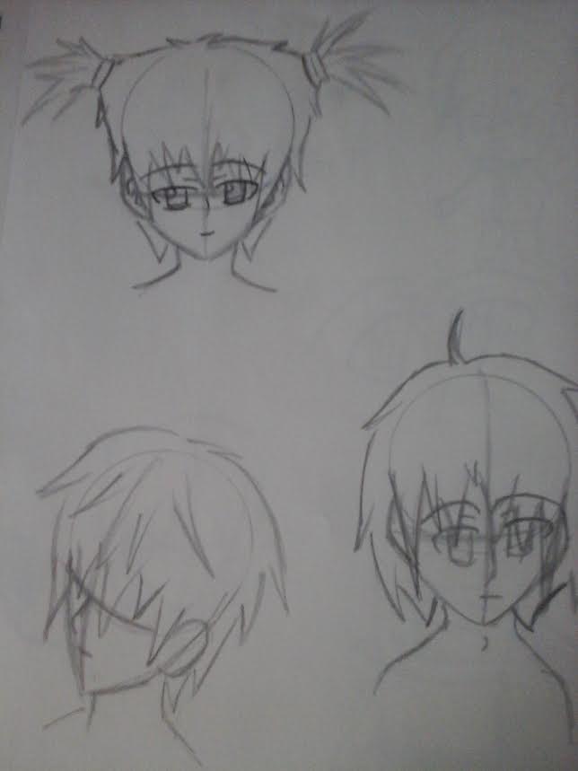 Manga basic visage 02