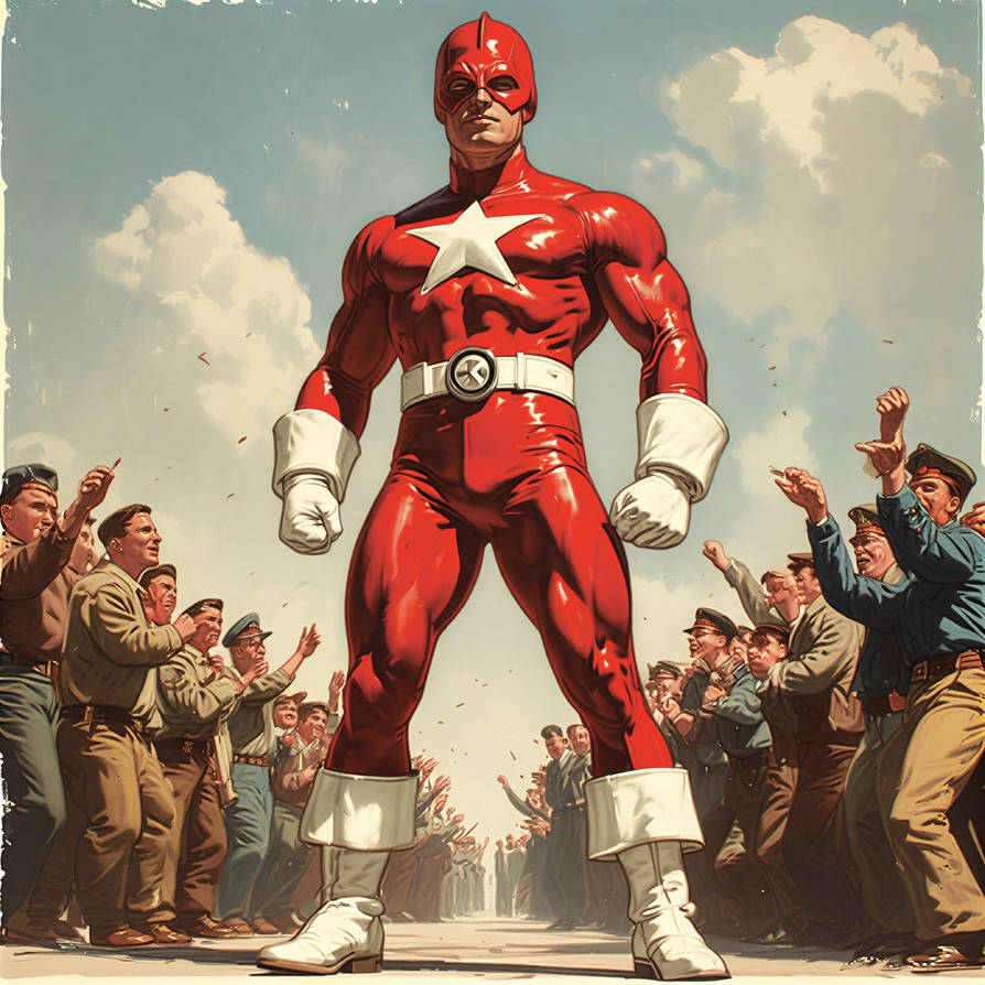 Red Robe Pulp Red Guardian Pulp Cover by nighthornet on DeviantArt