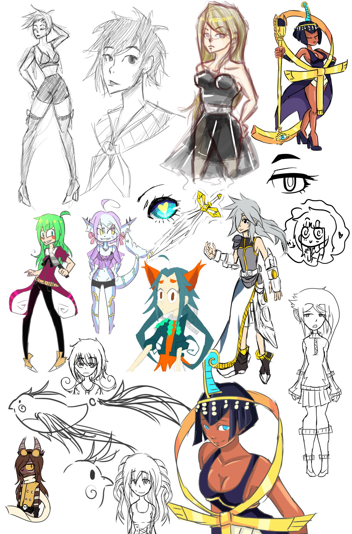 Sketch dump 4