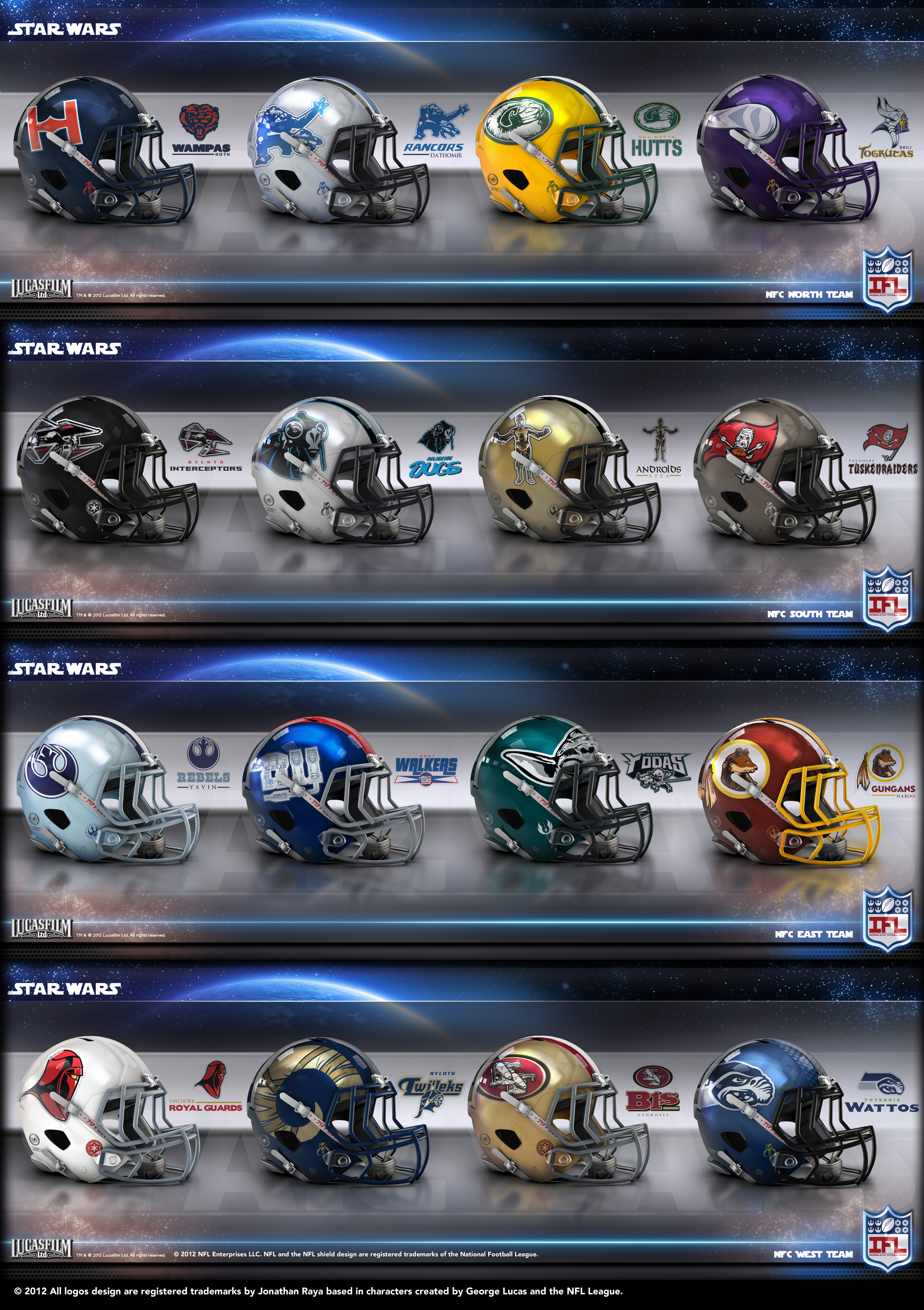 Intergalactic Football League NFC