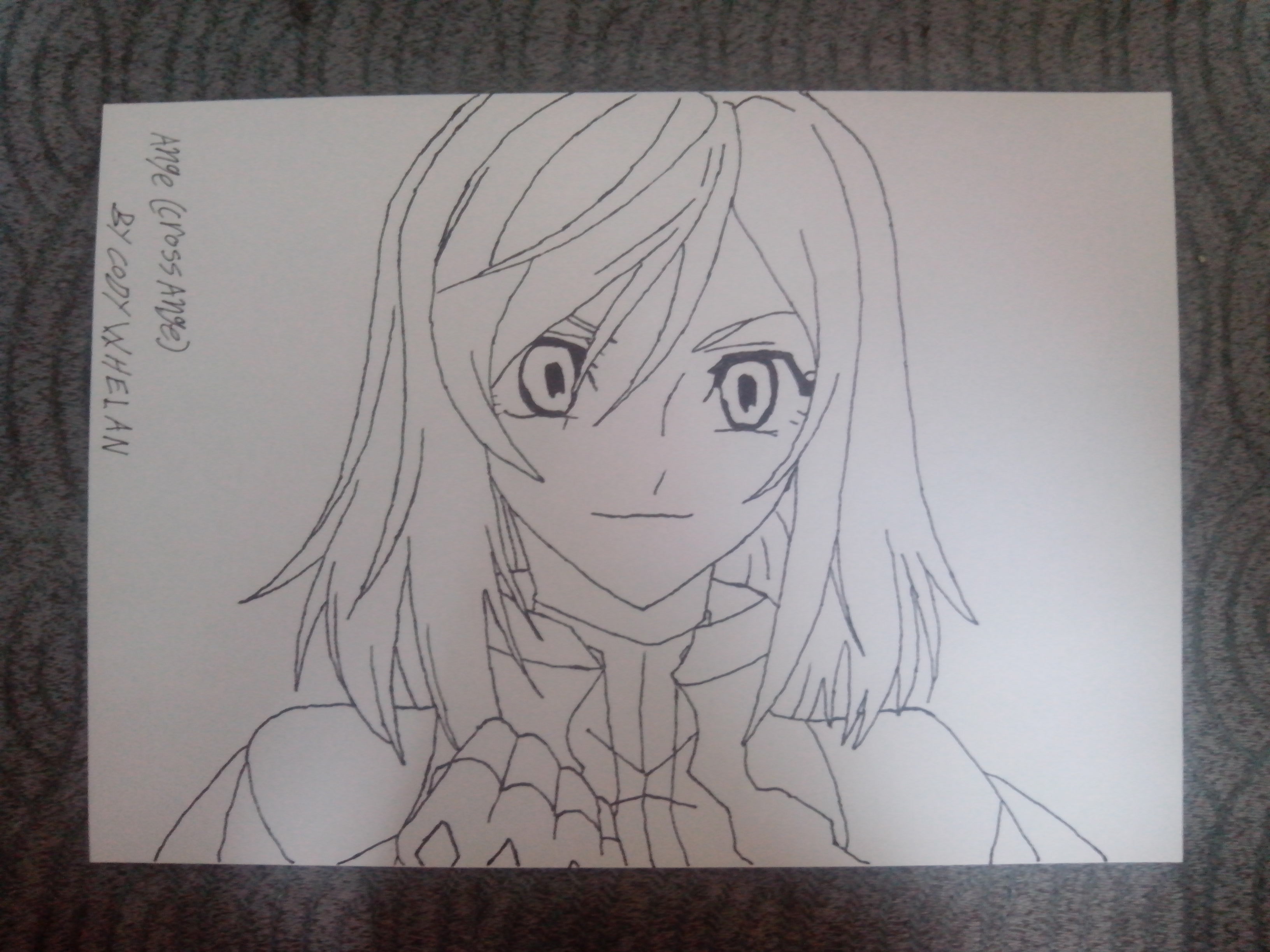 My drawing of Ange (Cross Ange)