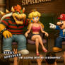 Peach, Bowser and Mario on Jerry Springer