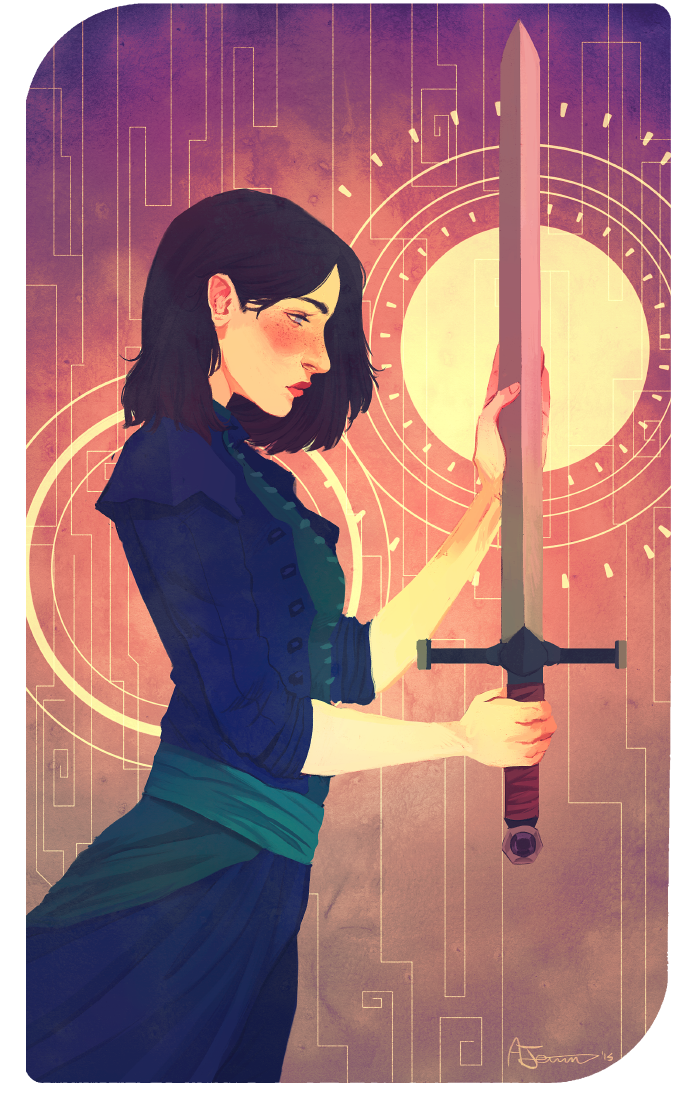 Tarot Commission - Evelyn Trevelyan