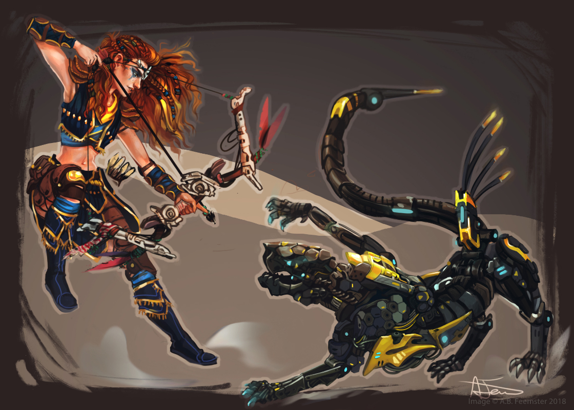 Comm Aloy Stalker Fight By Ibbitmonster On Deviantart Comm Aloy Stalker Fight By Ibbitmonster On Deviantart