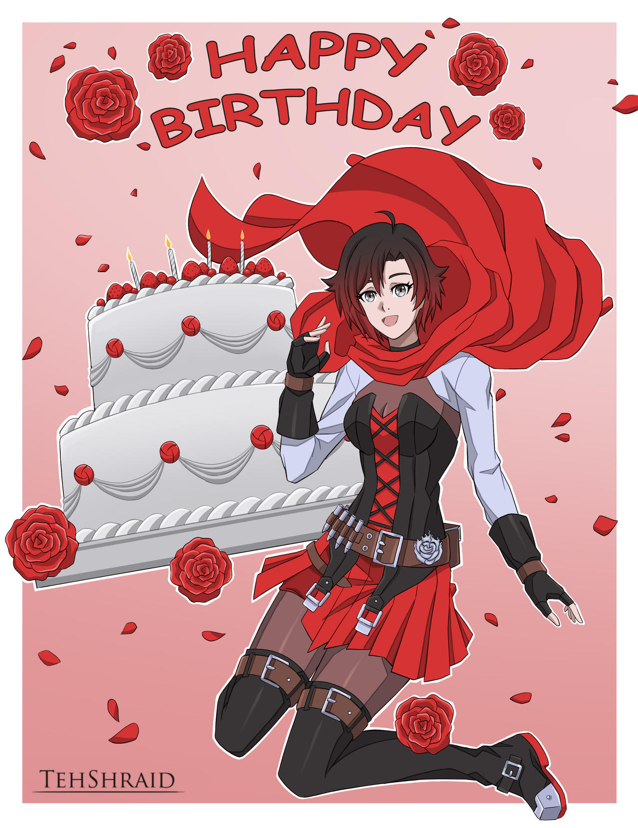 Happy Birthday Ruby Rose by TehShraid on DeviantArt