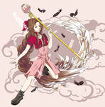 Aerith - Final Fantasy VII by Khaneety