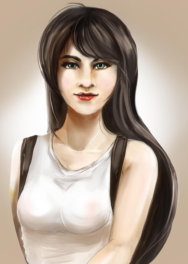 Tifa Lockhart - FFVIII portrait