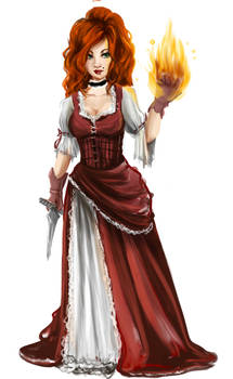 Sorceress - Dungeon and Dragons