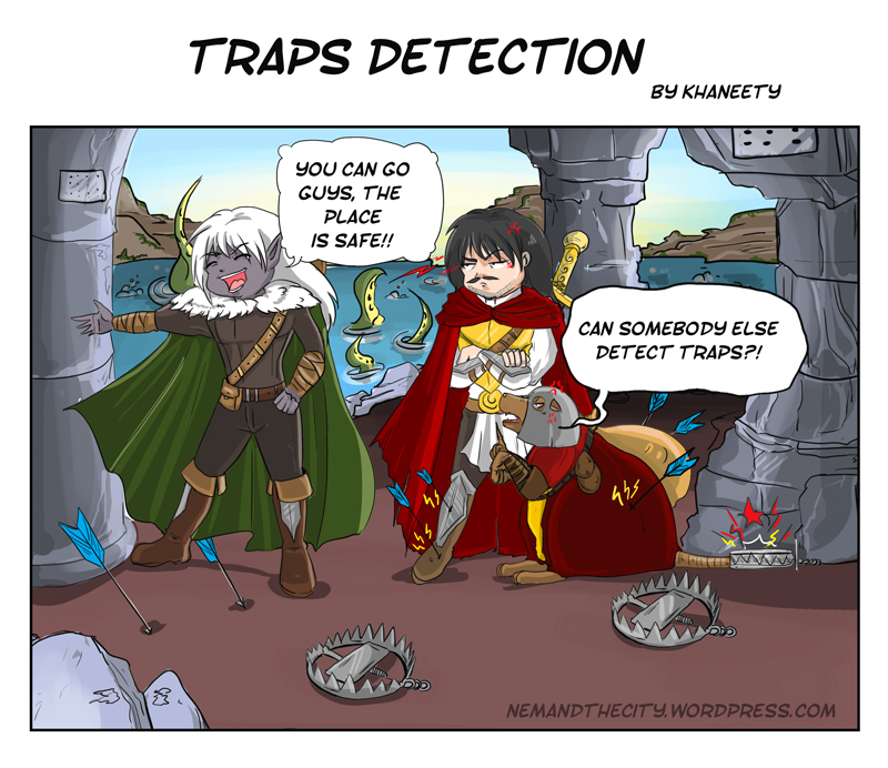 Traps detection