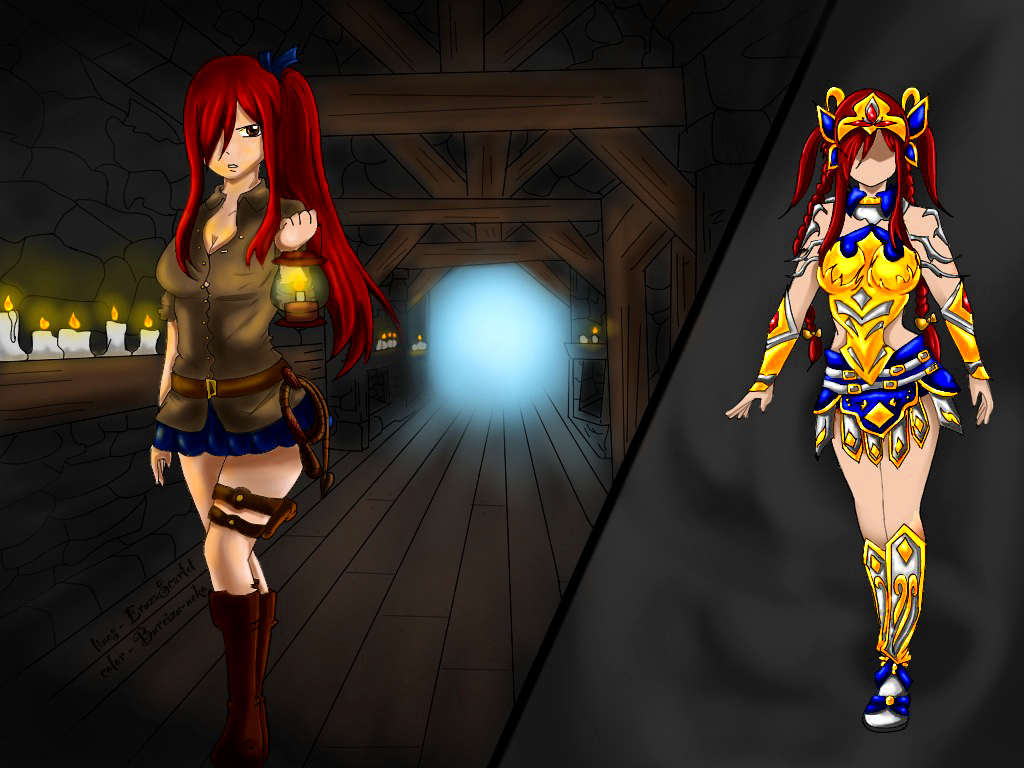 Erza's adventure - Search for the legendary armor