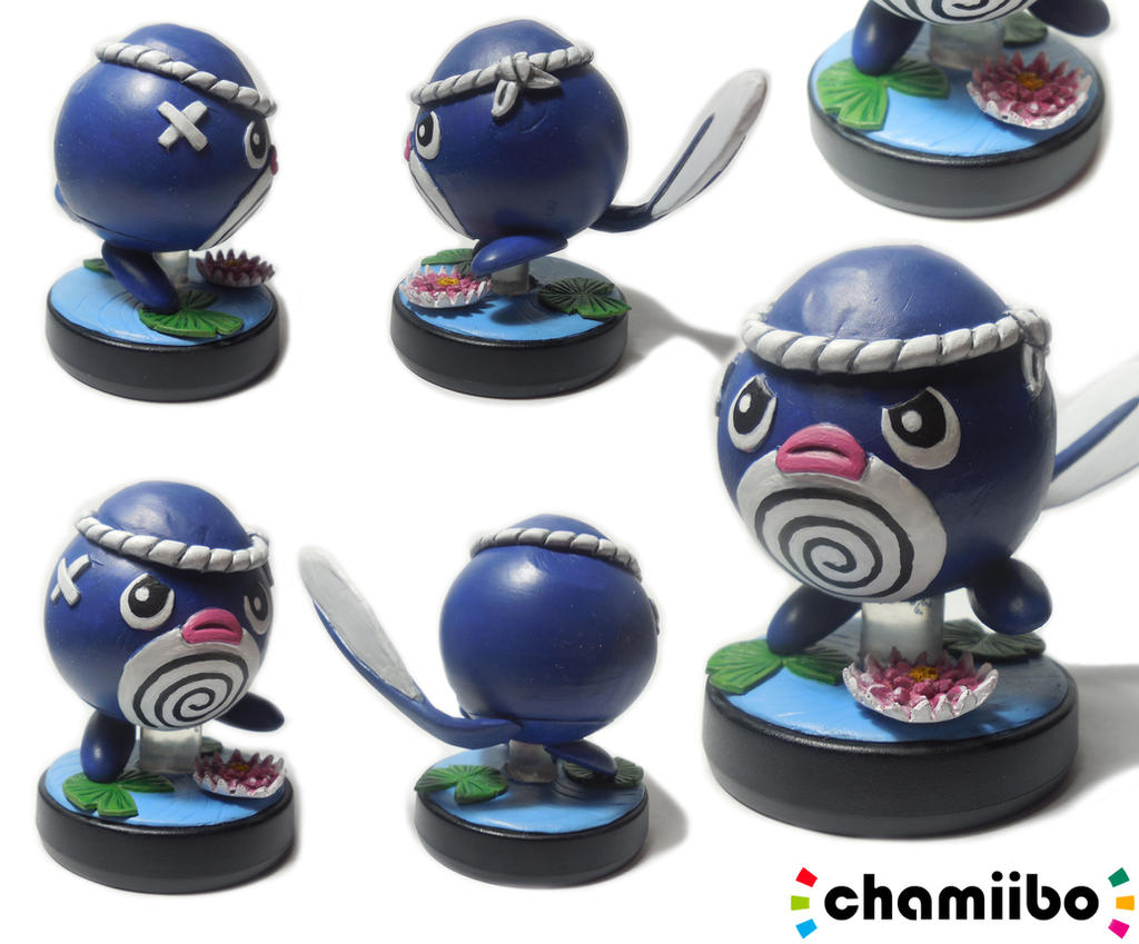 amiibo custom Ptitard (Poliwag)