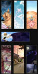 Dokomi 2012 bookmarks by Carreauline