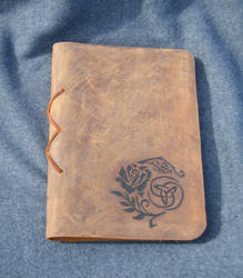 Celtic Rose Rustic Sketchbook