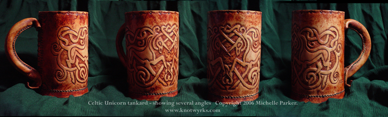 Celtic Unicorn Tankard