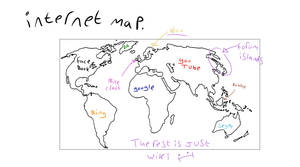 Internet World Map