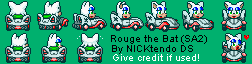 SMK Rouge, Sonic Adventure 2 Route 280 car by CyberMaroon