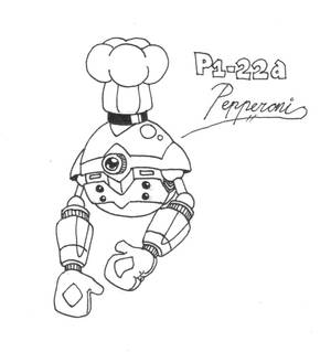 P1-22a, Pepperoni the Pizza Unit