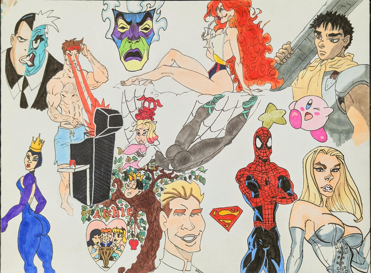 Character Spread Character Spread by elijahbatz on DeviantArt