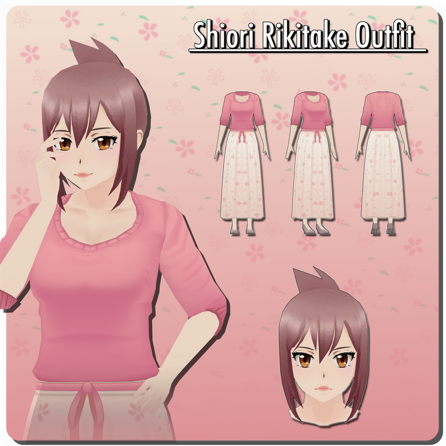 Friends Rikatake Shiori Rikitake Outfit - Yandere Simulator by ReubenThePig080 on DeviantArt