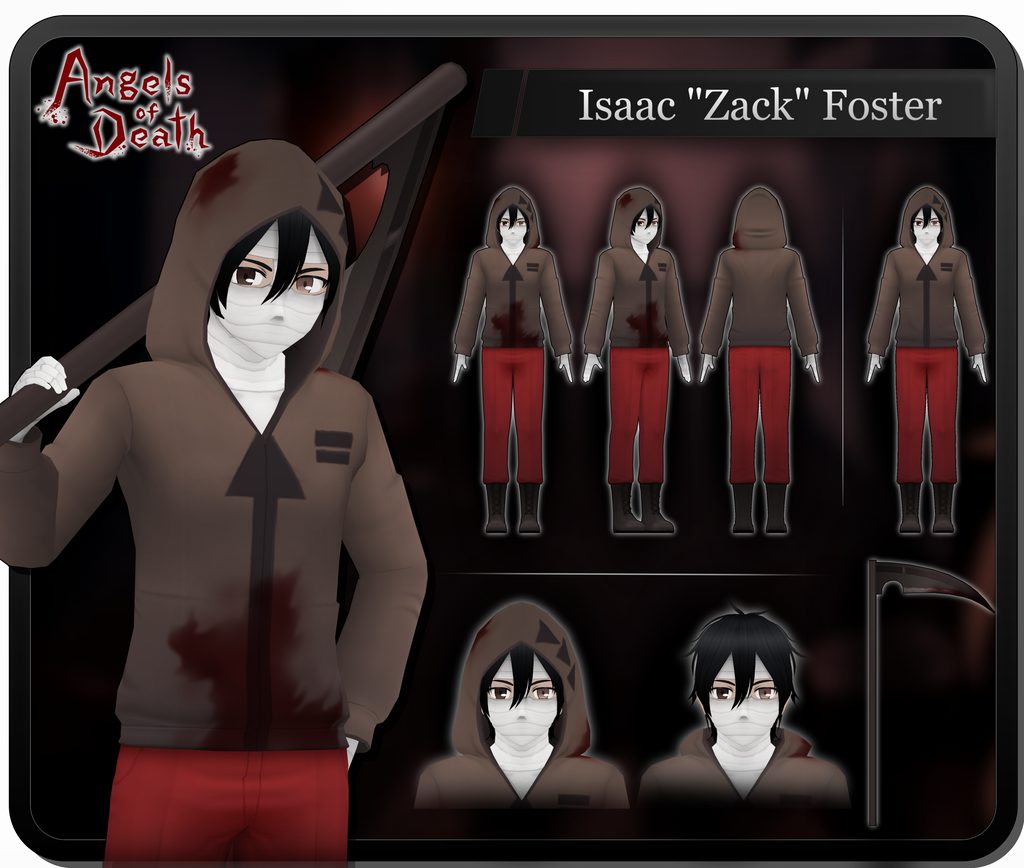 Zack (Isaac Foster)  Angel of Death by Reika-liechan on DeviantArt
