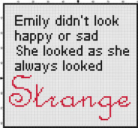 Emily Strange Pattern 02