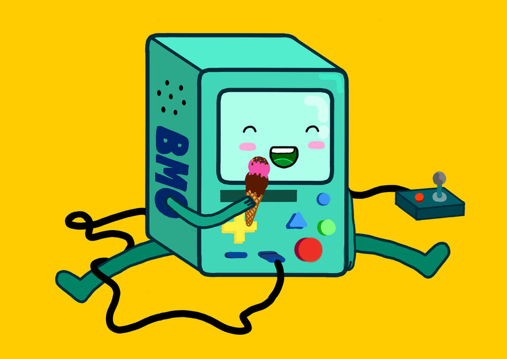 Beemo Cartoon Beemo from Adventure Time by Minushka42 on DeviantArt