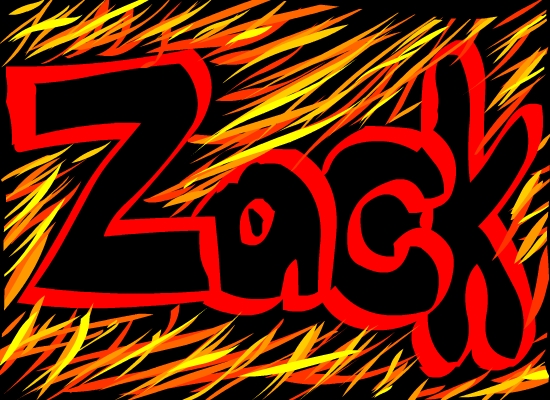 NameArt:Zack by ArtificiallyBroken on DeviantArt