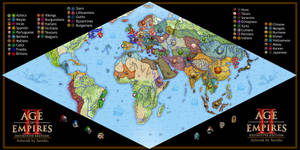 Age of Empires 2 World Map - Definitive Edition