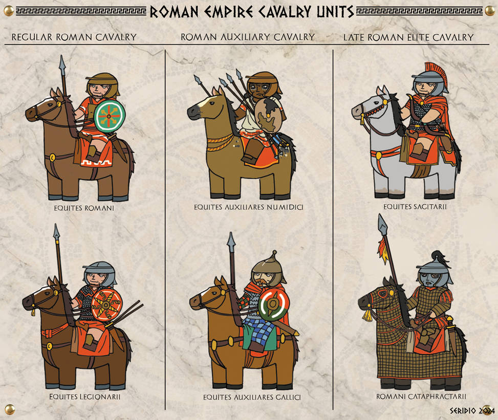 Unit 5583 Rome Roman Empire Cavalry Units by seridio-red on DeviantArt