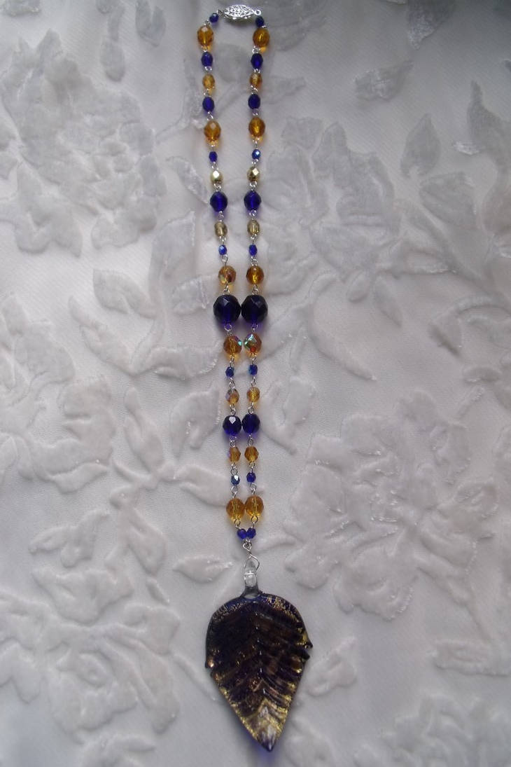 Autumn Skies Necklace by Valley-of-Egeria