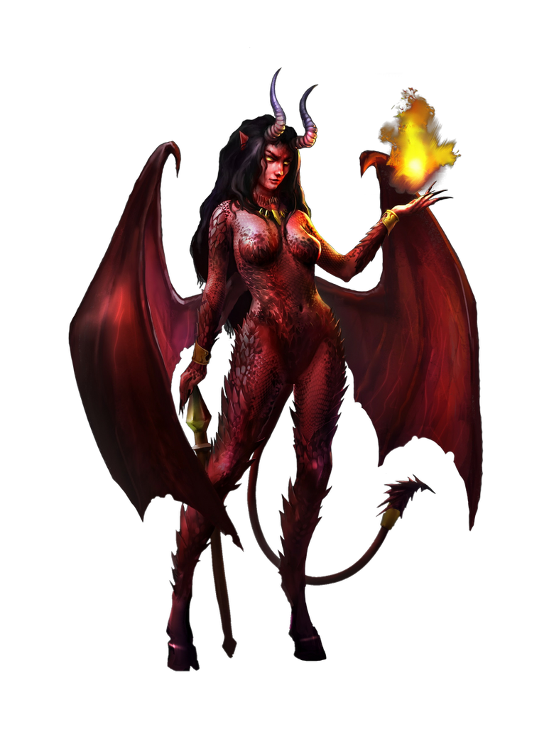 Demon Girl render by diablo7707 by Diablo7707 on DeviantArt.