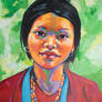 Bhutan Villager