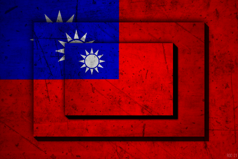 ROC Flag Layered by rabbit-ice on DeviantArt