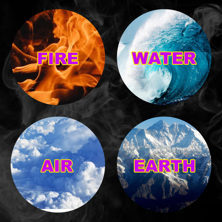 The Four Elements by rabbit-ice on DeviantArt