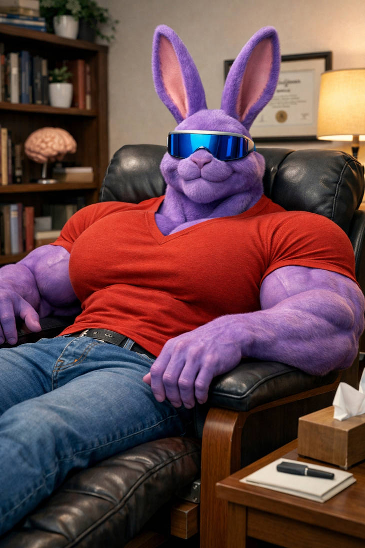 Rabbit Shrink's Office by rabbit-ice on DeviantArt