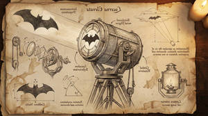 DaVinci Bat Signal
