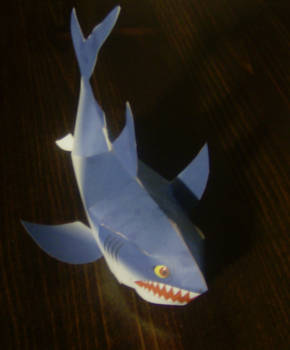 Papercraft Shark