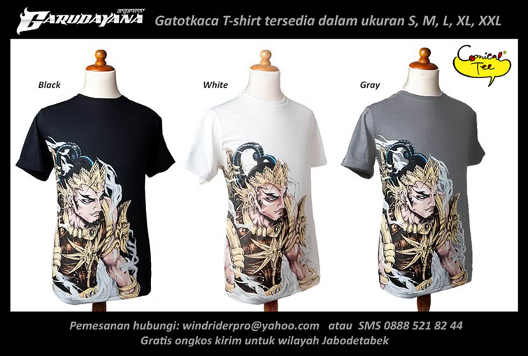 Tshirt Gatotkaca Garudayana