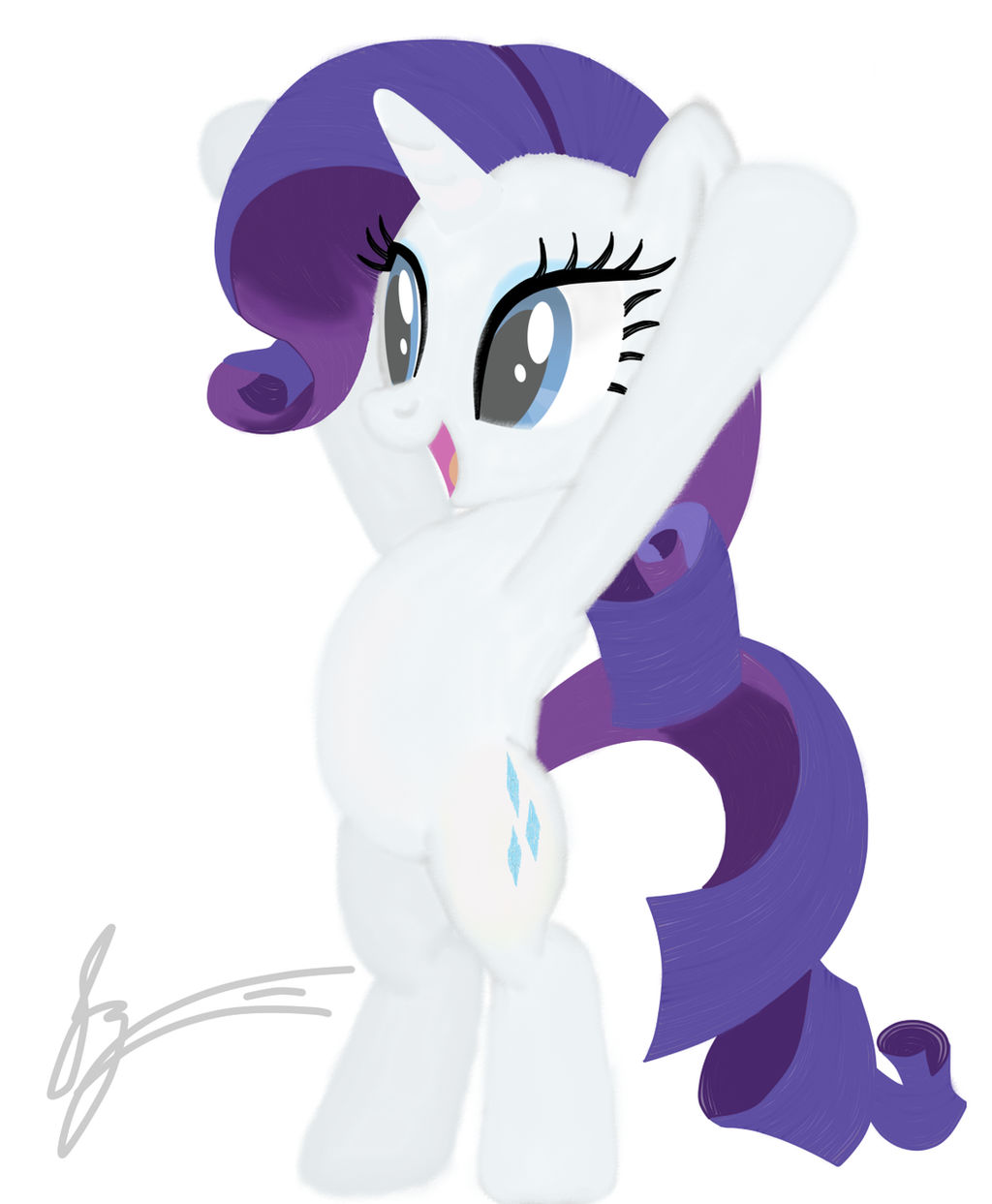 Deviantart Rarity Pony Rarity mlp by JesseSmash32 on DeviantArt