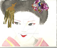 AP Art cookbook Geisha
