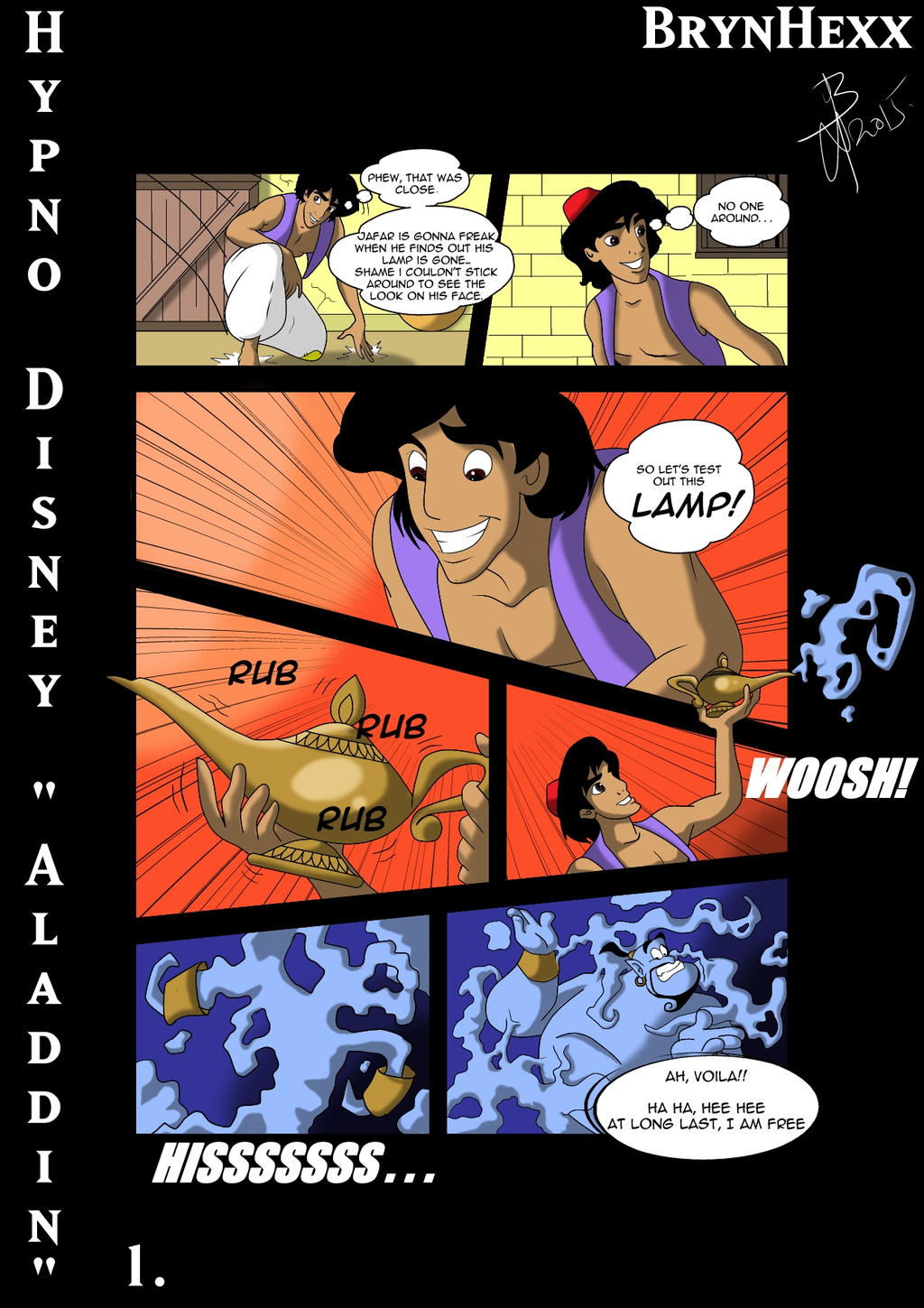 Hypno Disney, Aladdin page 1