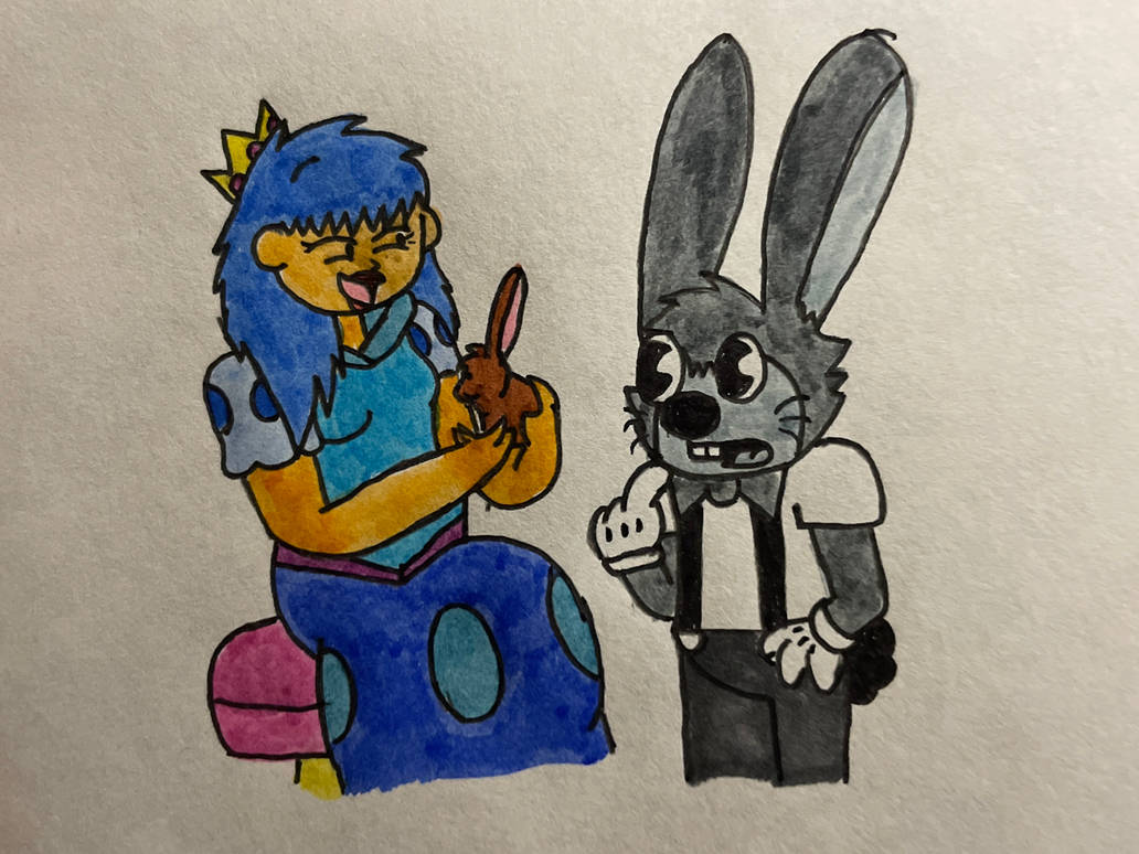 Billy, Lavender, and the Rabbit by Turboshemp on DeviantArt