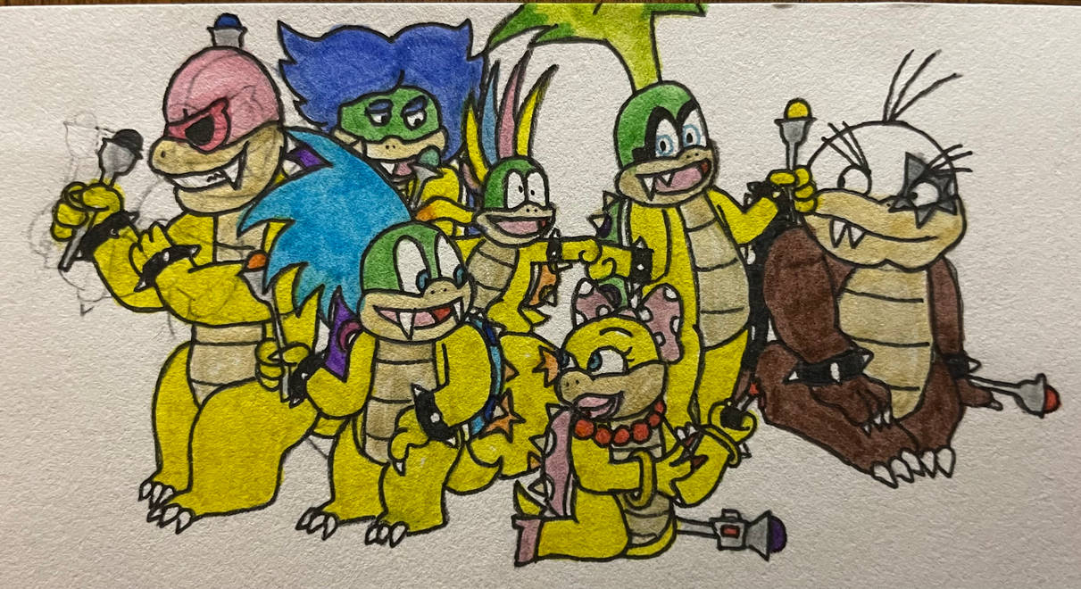 The Koopalings by Turboshemp on DeviantArt