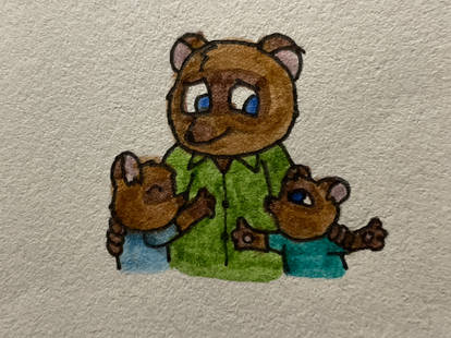 Tom Nook and the Nooklings