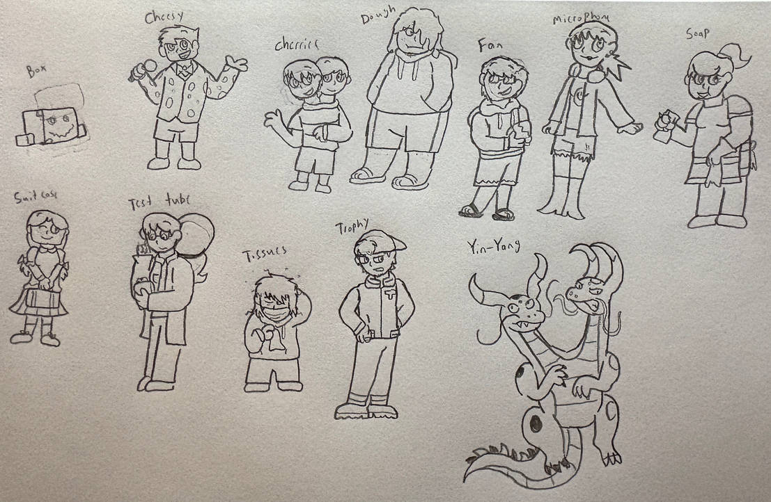 Inanimate Insanity II Human Concepts by Turboshemp on DeviantArt