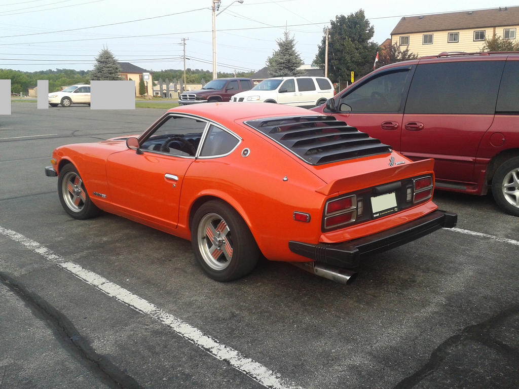 77 Datsun 280z Rear Left Side View by TwistedXInnocence on DeviantArt